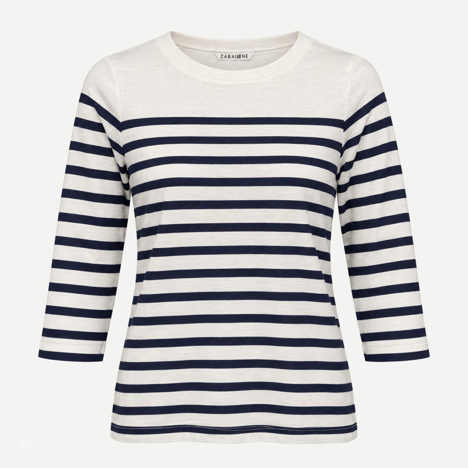 Shirt Pe44yton Dame Langærmet t-shirt - NAVY