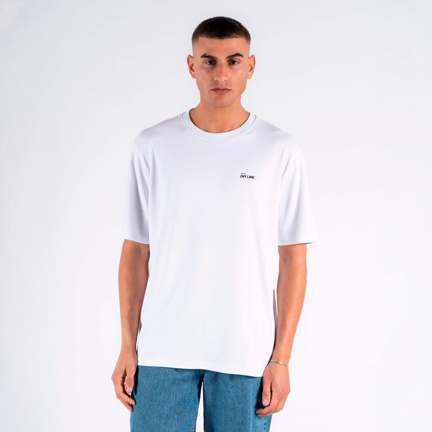 Marcus Oconner Herre T-shirt - Bright White