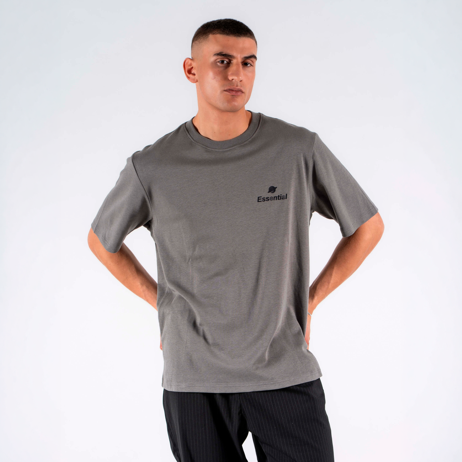 Marcus Oconner Herre T-shirt - Lava Smoke