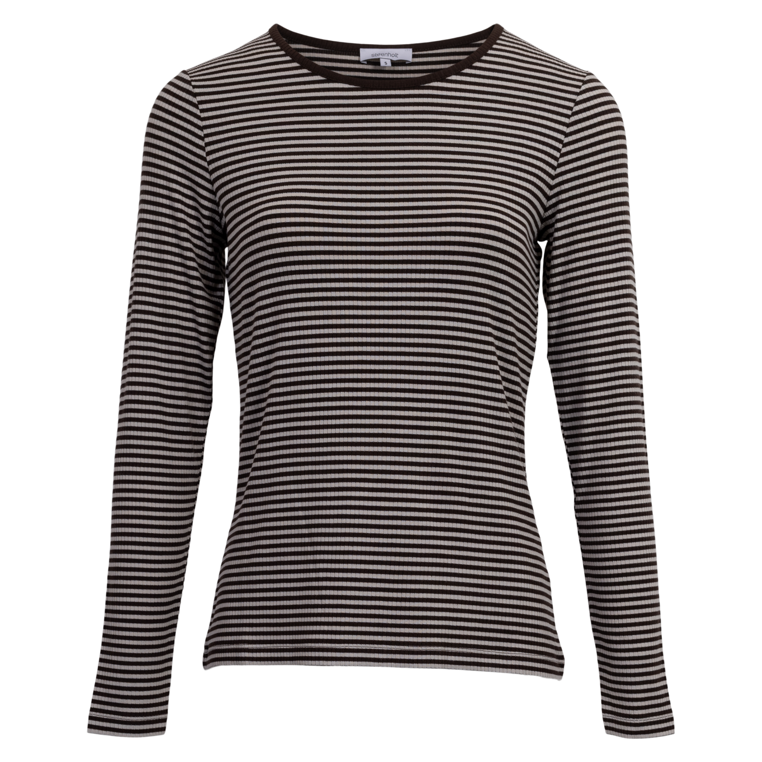 Steenholt Rosita Dame Langærmet t-shirt - Demitasse